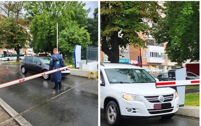 Bariera-automat-de-la-spitalul-din-Arad-stricat-de-un-biciclist-Abia-fusese-montat-VIDEO-