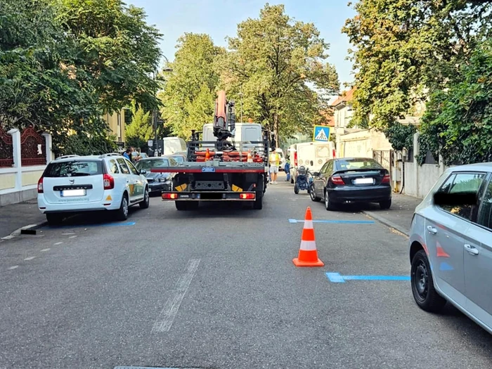 200-de-noi-locuri-de-parcare-trasate-sptmna-aceasta-n-zona-Dorobani-din-Capital