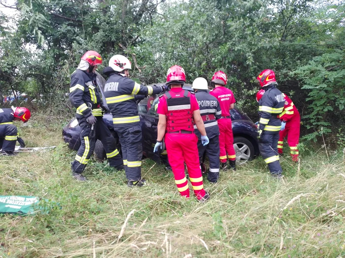 Accident-cu-patru-victime-la-Sbreni-n-judeul-Giurgiu-O-femeie-a-rmas-ncarcerat