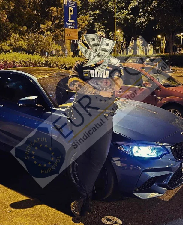 Poliist-prins-vnznd-cocain-n-uniform-Permisul-auto-i-fusese-luat-recent-pentru-c-zburase-cu-240-kmh-pe-o-strad-din-Braov