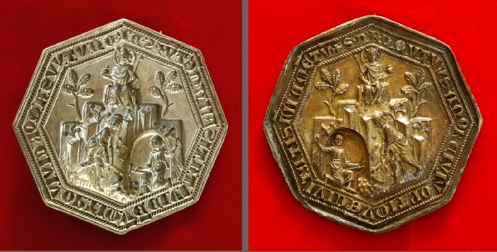Ce-rol-avea-sigiliul-oraului-medieval-Baia-Mare-Tiparul-din-argint-vechi-de-peste-500-de-ani-a-fost-furat-n-2011