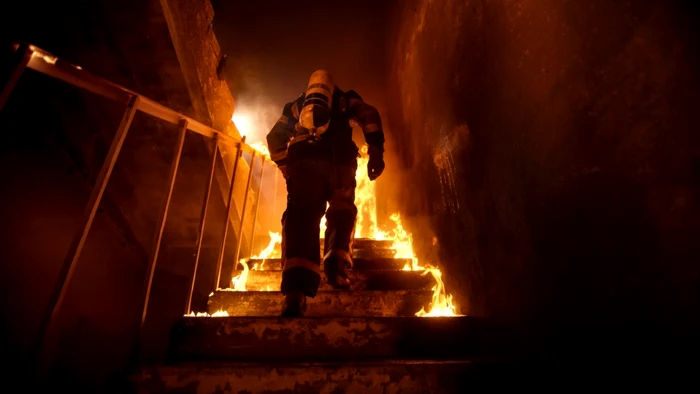 Incendiu-la-Judectoria-Cornetu-din-judeul-Ilfov-Incendiul-a-fost-lichidat