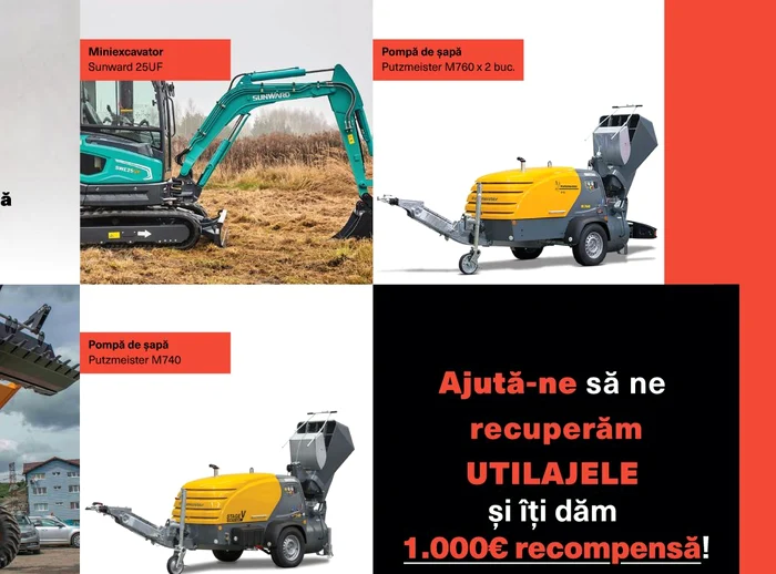 O-firm-din-Cluj-ofer-recompens-1000-de-euro-pentru-recuperara-unor-utilaje-nchiriate-Poliia-ce-face-