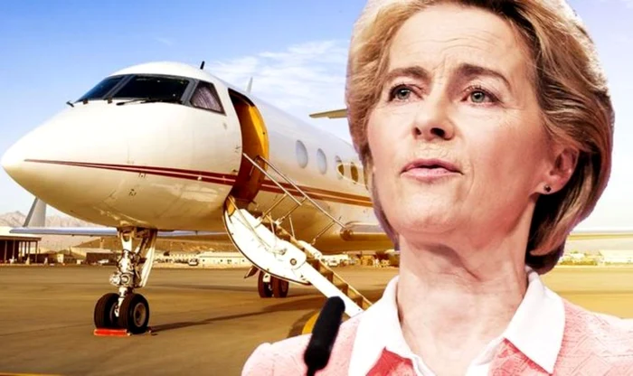 Preedinta-Comisiei-Europene-criticat-pentru-c-a-zburat-prea-des-cu-avionul-privat-Este-o-ruine
