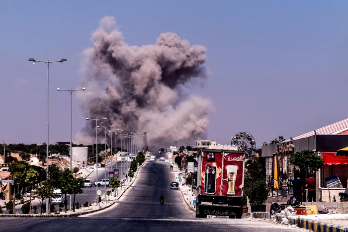 Ruii-au-atacat-un-depozit-de-drone-din-guvernoratul-sirian-Idlib