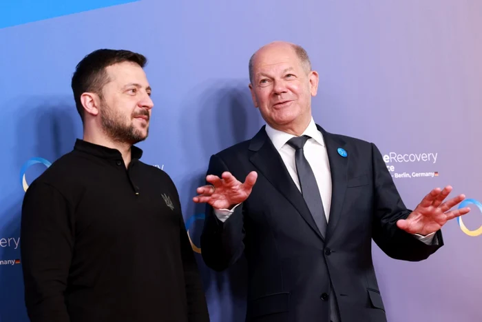 Promisiunea-lui-Scholz-fa-de-Zelenski-Nu-va-exista-o-pace-dictat-de-Putin