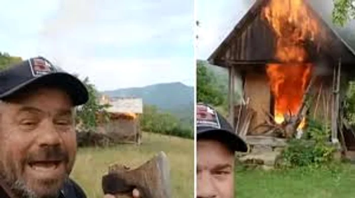 Video----------Recidivist-din-Maramure-reinut-dup-ce-a-incendiat-bunurile-unui-vecin-Disear-urmezi-tu-Imaginile-ocante-transmise-live-pe-TikTok