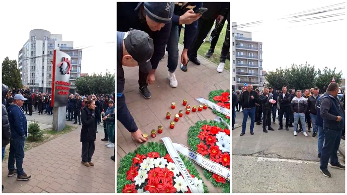 Video----------Protestul-minerilor-la-Trgu-Jiu-Manifestanii-au-adus-coroane-funerare-i-amenin-c-blocheaz-intrarea-n-ora