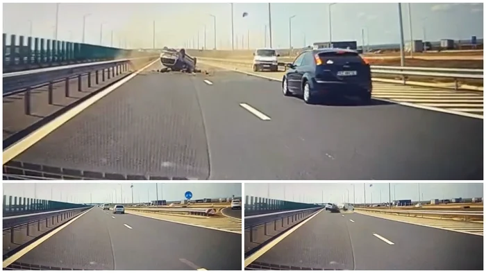 Video----------Tragedie-pe-autostrada-A7-n-a-treia-zi-de-Pate-Un-mort-i-doi-rnii-dup-un-accident-ntre-dou-autovehicule