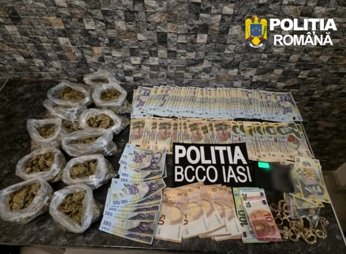 Cinci reținuți la Iași în dosar de trafic de droguri; cocaină găsită într-un atelier de vulcanizare