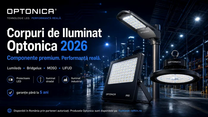 Cum se măsoară calitatea reală a unui corp de iluminat LED: soluțiile Optonica