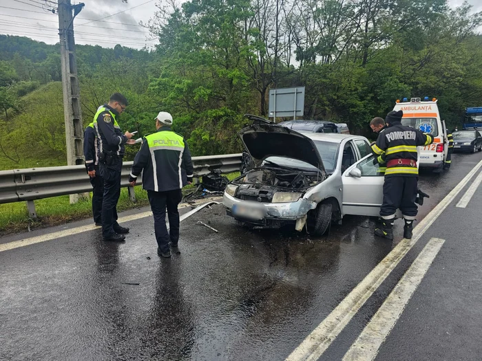 Accident grav pe DN7, la Balota: o femeie în stop cardio-respirator; trafic restricționat