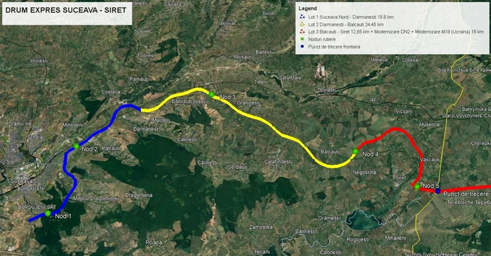 Contracte semnate pentru primele două loturi ale Drumului Expres Suceava–Siret, valoare 3,72 mld. lei