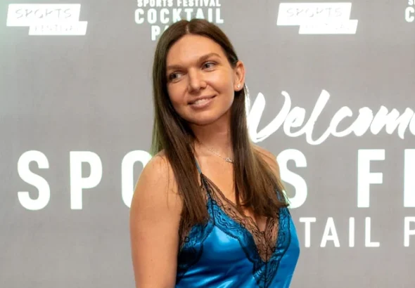 Simona Halep îl felicită pe Cristi Chivu după sezonul istoric reușit la Inter