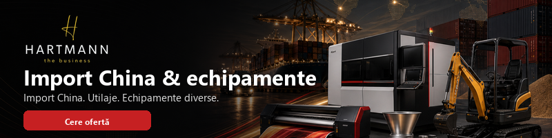 Hartmann - import China, sourcing, verificare furnizori si transport echipamente