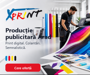 XPrint - productie publicitara Arad, print digital, colantari si semnalistica
