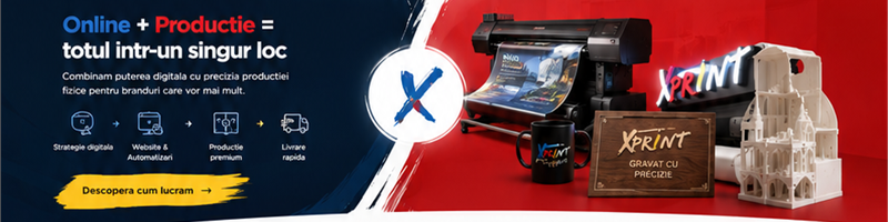 XPrint - print digital, materiale promotionale si productie publicitara XPrint - print digital, bannere, materiale promotionale si servicii publicitare