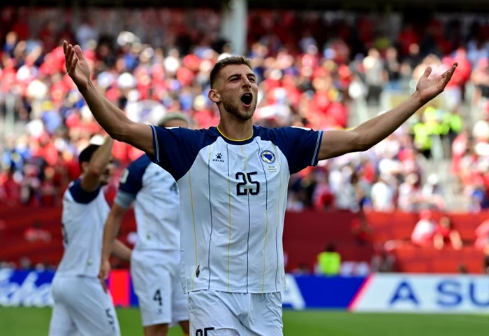 Jovo Lukic a deschis scorul pentru Bosnia, Canada a obținut primul punct la Mondial: 1-1 la Toronto