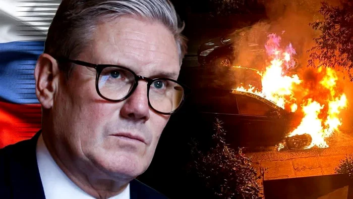 Un spion rus, reclamat de BBC, ar fi coordonat incendiile asupra unor proprietăți legate de premierul britanic