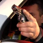 Mascații au intervenit la Babadag după un conflict; polițistul a tras două focuri în plan vertical
