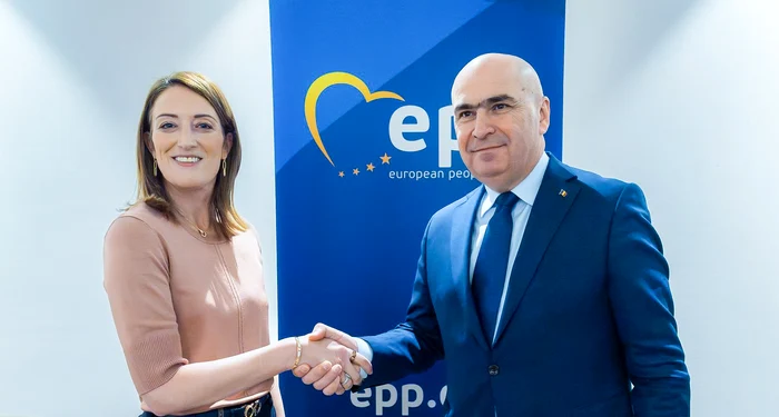 Roberta Metsola confirmă dialogul cu Ilie Bolojan în plină criză politică la București