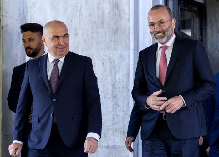 Manfred Weber îl felicită pe Ilie Bolojan pentru realegerea la conducerea PNL: „România are nevoie de un PNL puternic”