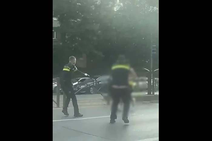 Focuri de armă în Sectorul 2: polițiștii opresc un tânăr care și-a înjunghiat tatăl; agresorul reținut