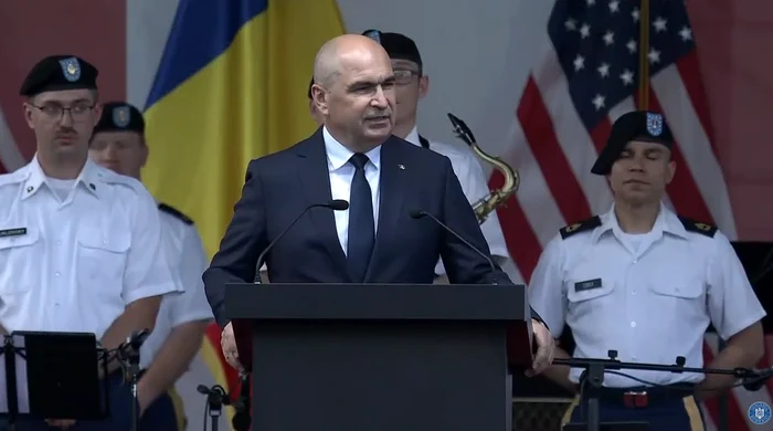 Ilie Bolojan, la recepția de Ziua SUA: a subliniat importanța investițiilor americane și a prezenței militare în România