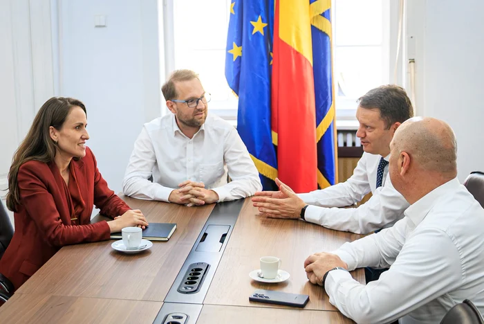 Siegfried Mureșan și Ilie Bolojan au discutat la sediul USR despre prioritățile guvernării