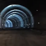 Tunelul Robești, străpuns complet pe Autostrada Sibiu–Pitești; lucrările continuă pentru cămășuirea interiorului