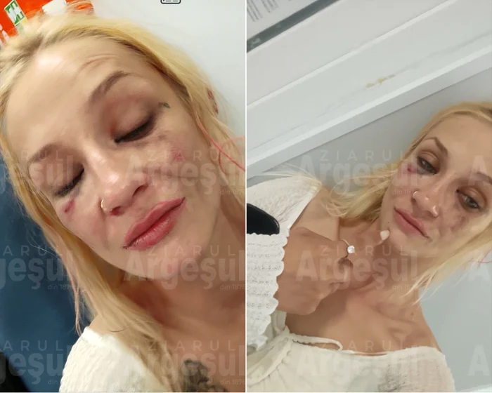 Pasagera încătușată după altercația dintr-un autobuz din Pitești: spune că a fost agresată, nu agresorul