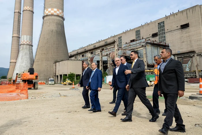 Ilie Bolojan la Mintia: centrala pe gaz de 1.700 MW, aproape finalizată, considerată investiție strategică