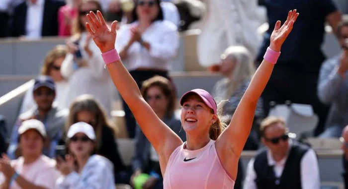 Mirra Andreeva, cea mai tânără campioană la Roland Garros în 34 de ani