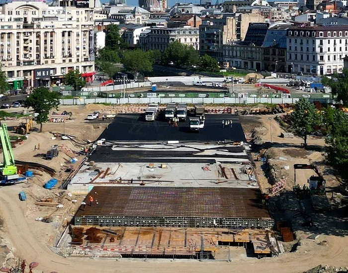 Lucrările la Planșeul Unirii intră în ultima fază; circulație parțial restricționată pe durata verii