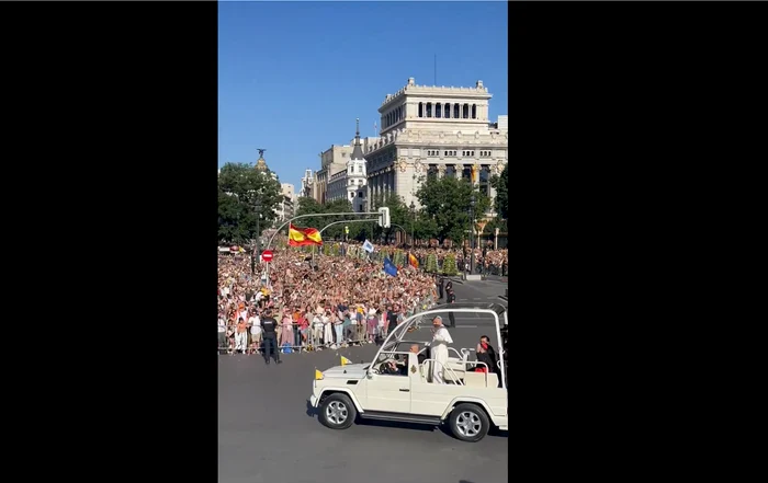 Peste un milion de credincioşi la liturghia oficiată de Papa Leon al XIV‑lea la Madrid