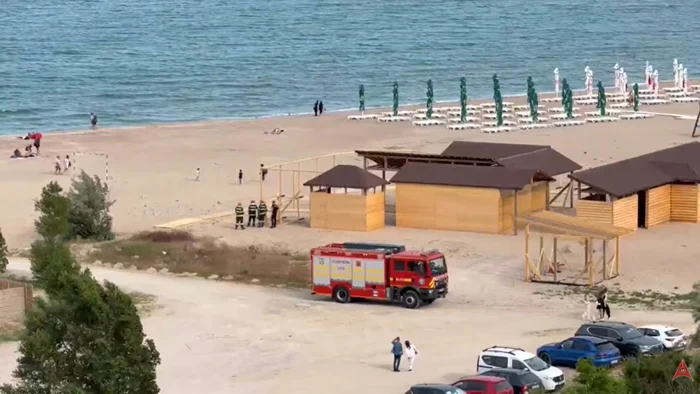 Alarmă falsă la Zoom Beach: obiectul semnalat în larg era o ambarcațiune de pescuit