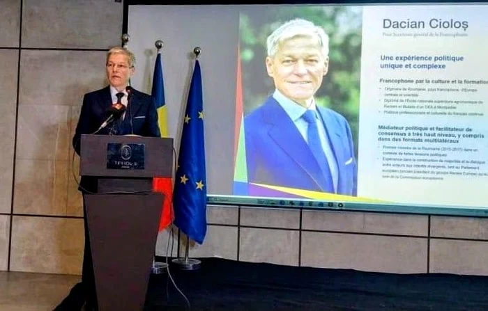 Dacian Cioloș și-a lansat la Dakar candidatura pentru funcția de Secretar General al Francofoniei