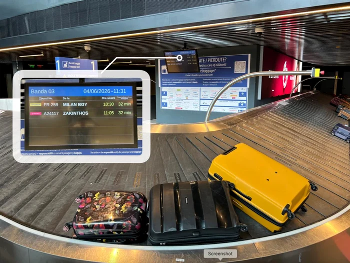Aeroportul Henri Coandă va folosi inteligență artificială pentru a estima timpul de livrare a bagajelor
