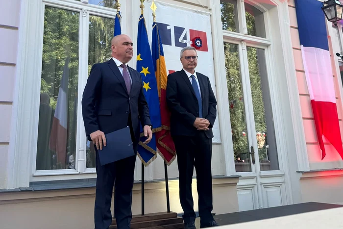 Bolojan, la recepţia de la Ambasada Franţei: legăturile istorice şi economice între România şi Franţa rămân puternice