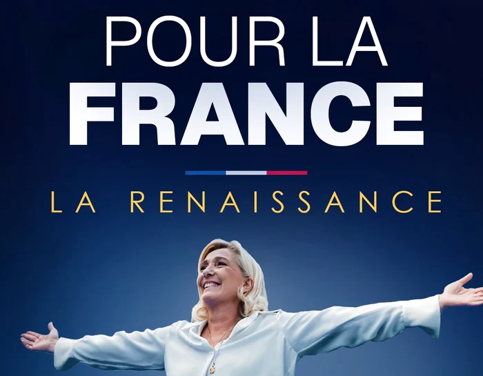 Partidul lui Emmanuel Macron dă în judecată pe Marine Le Pen pentru sloganul de campanie