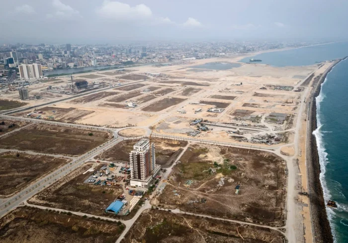 Eko Atlantic: oraș construit din ocean care va acoperi aproape suprafața Manhattanului