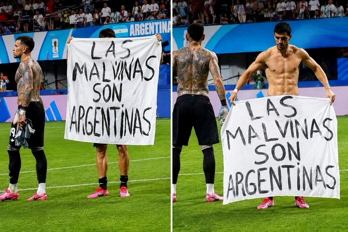 Argentina, în pericol de sancțiuni FIFA după afișarea unui mesaj politic la semifinala cu Anglia
