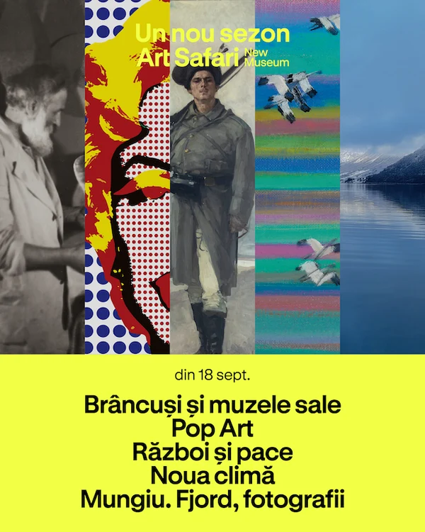 Art Safari New Museum anunță al doilea sezon din 2026: Brâncuși și muzele sale, Pop Art și Război și pace