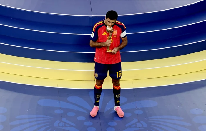 Rodri, desemnat cel mai bun jucător al Cupei Mondiale 2026: „Numai eu știu prin ce am trecut”