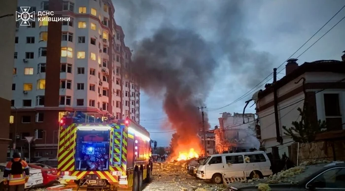 Atac aerian major asupra Kievului: cel puțin doi morți și mai multe răniți după bombardamente rusești