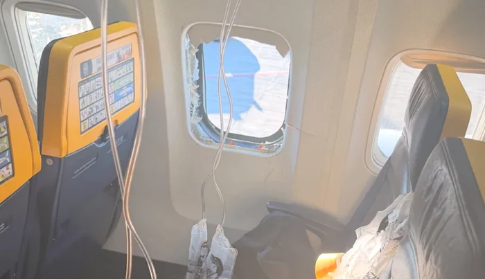 Mărturia pasagerului Ryanair care a fost aproape aspirat din avion: „Explozia este ceea ce îmi amintesc”