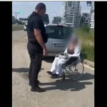 Femeie în scaun cu rotile cerșea în Sectorul 6; polițiștii au descoperit un BMW X5 al mamei sale și suspiciuni de exploatare