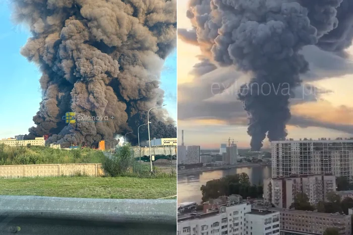 Atac cu drone la Sankt Petersburg: depozit Wildberries incendiat, oraşul acoperit de fum