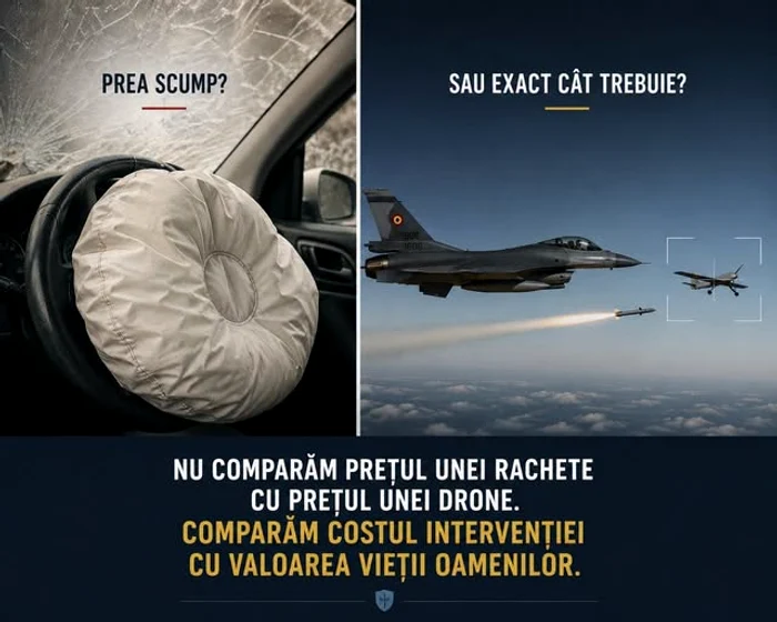Armata: costul rachetelor nu e criteriul principal — „Siguranța cetățenilor nu are preț”