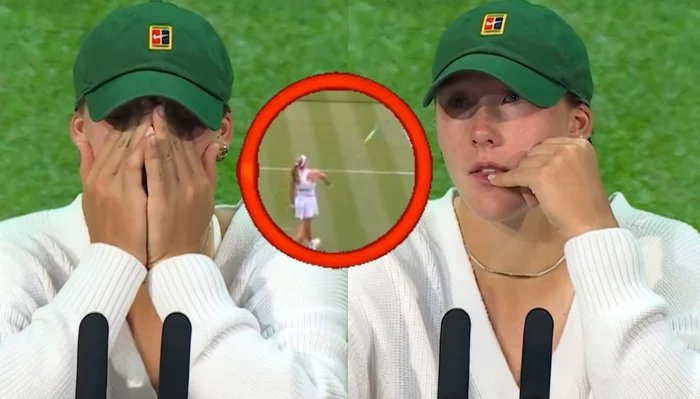 Mirra Andreeva izbucnește la Wimbledon după înfrângere: a aruncat racheta spre arbitru și a plâns la conferință